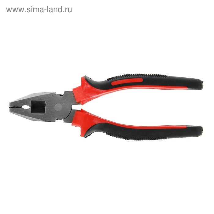 Плоскогубцы комбинированные ЛОМ, шлифованные, двухкомпонентные рукоятки, 160 мм Плоскогубцы комбинированные ЛОМ, шлифованные, двухкомпонентные рукоятки, 160 мм