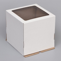 Кондитерская упаковка с окном, 23 х 23 х 22 см Кондитерская упаковка с окном, 23 х 23 х 22 см