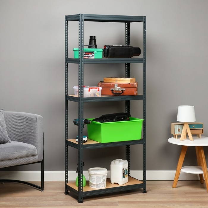 Стеллаж Лофт металлический SBL, 1800х1200x400, 5 полок