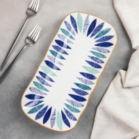 Блюдо керамическое прямоугольное &laquo;Мэнси, 32&times;15,5 см