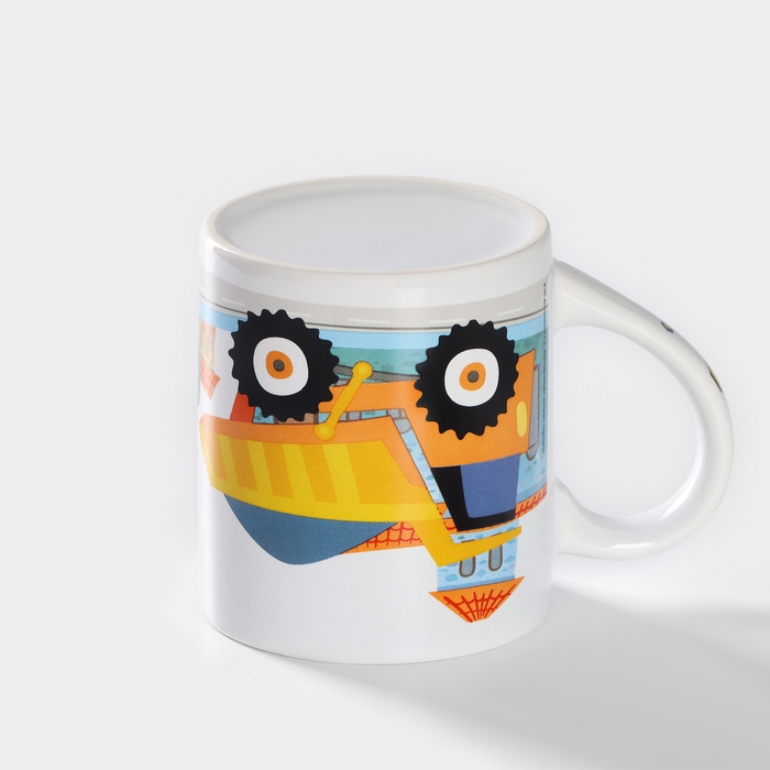 Кружка керамическая &laquo;Синий трактор&raquo;, 240 мл