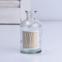 Ваза для цветов стекло &laquo;AMORE&raquo;, 250 мл.