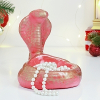 Подставка для мелочей "Кобра" 16см, красная Подставка для мелочей "Кобра" 16см, красная