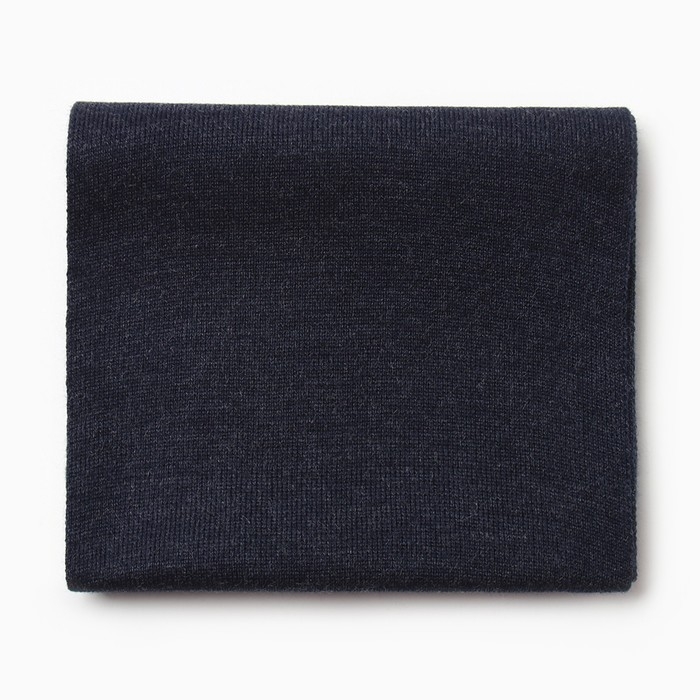 Шарф детский, цвет джинс, размер 144х20 см