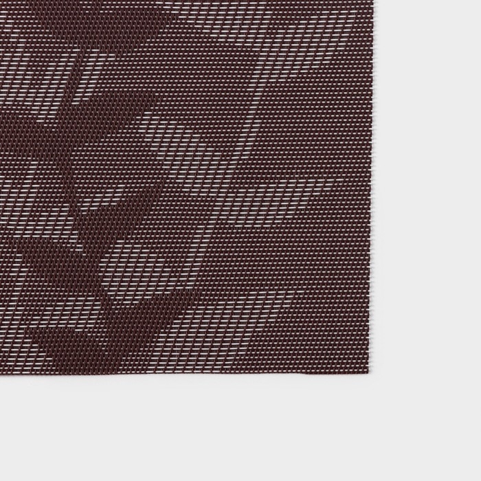 Салфетка сервировочная на стол Доляна «Росток», 45×30 см, цвет серый Салфетка сервировочная на стол Доляна «Росток», 45×30 см, цвет серый