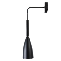 Бра "Капля" Е27 40Вт черный 10х10х35-135см Бра "Капля" Е27 40Вт черный 10х10х35-135см