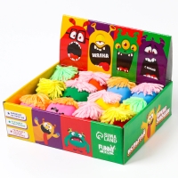 Антистресс сквиш мялка капитошка «Монстры», в шоубоксе, с мукой Антистресс сквиш мялка капитошка «Монстры», в шоубоксе, с мукой