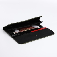 Кошелёк женский на кнопке, цвет зелёный Кошелёк женский на кнопке, цвет зелёный