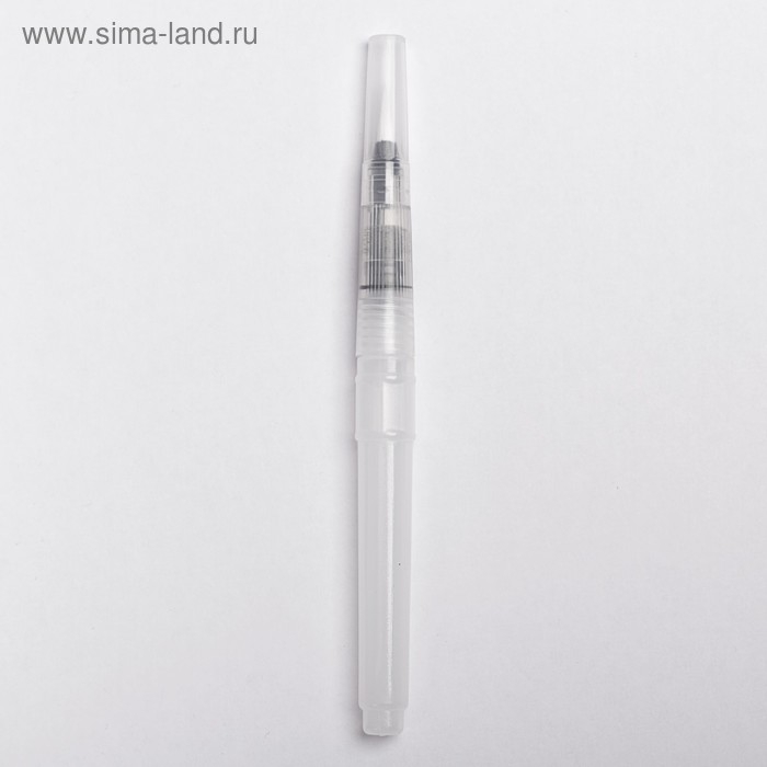 Кисть каллиграфическая, синтетика, круглая, малая, с резервуаром