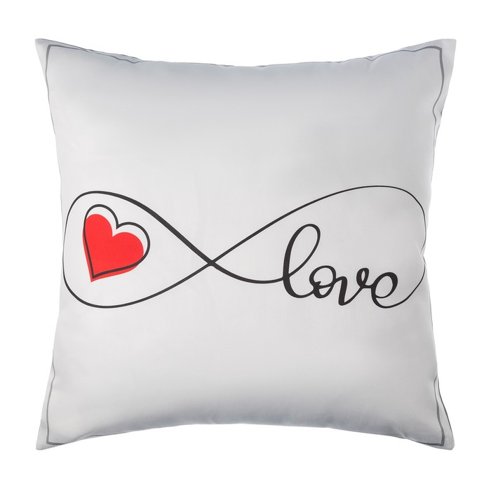 Постельное бельё &laquo;Этель&raquo; евро Mr&Mrs 200*215 см,240*215 см,50*70+4 см - 2 шт