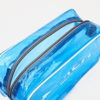 Косметичка на молнии, цвет голубой Косметичка на молнии, цвет голубой