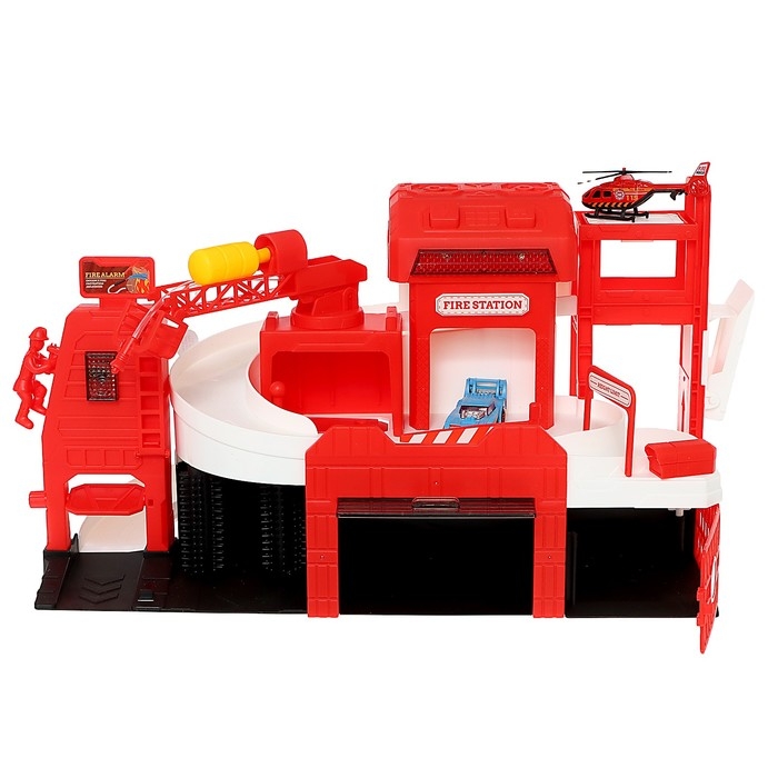 Парковка &laquo;Пожарный участок&raquo;, свет, звук, стреляет водой