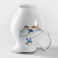 Кувшин фарфоровый «Гуси», 2 л, МИКС Кувшин фарфоровый «Гуси», 2 л, МИКС