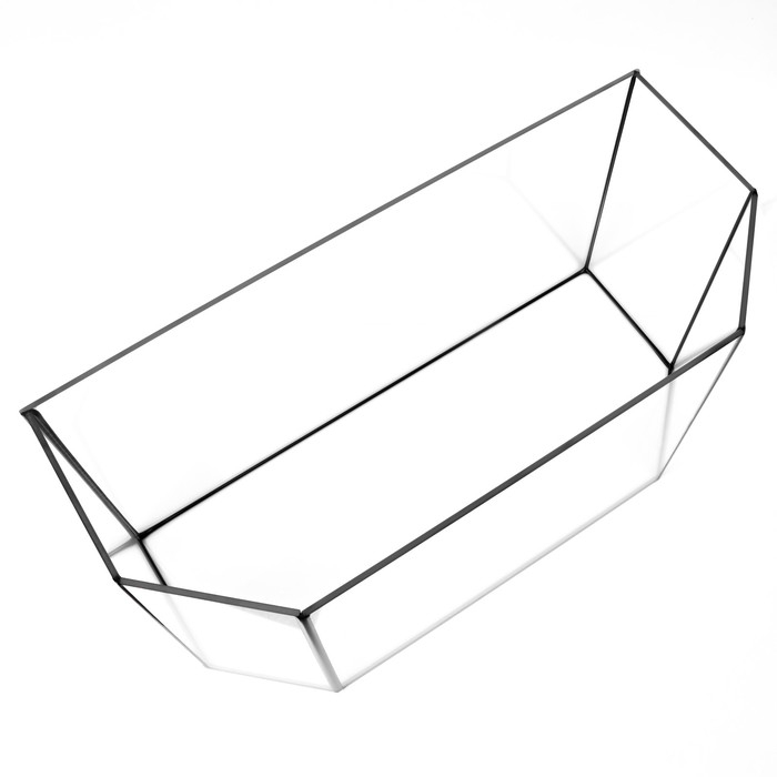 Аквариум Аквариум "Панорамный" без крышки, 70 литров, 68 х 29 х 37 см