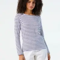 Футболка женская Marine Women, белый/красный, размер XL