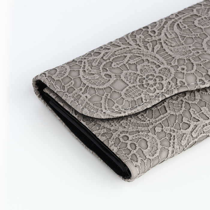 Кошелёк женский на магните, цвет серый Кошелёк женский на магните, цвет серый