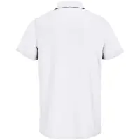 Рубашка поло унисекс Pitcher, белая, размер 3XL