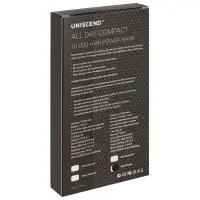 Внешний аккумулятор Uniscend All Day Compact 10000 мАч, красный Внешний аккумулятор Uniscend All Day Compact 10000 мАч, красный