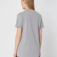 Футболка унисекс T-bolka 160, серый меланж, размер M