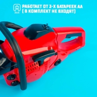 Инструмент &laquo;Бензопила&raquo;, звуковые эффекты, работает от батареек