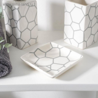 Набор аксессуаров для ванной комнаты &laquo;Жираф&raquo;, 3 предмета (мыльница, дозатор для мыла 360 мл, стакан 360 мл)