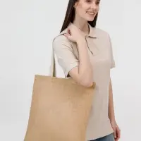 Холщовая сумка на плечо Juhu, неокрашенная Холщовая сумка на плечо Juhu, неокрашенная