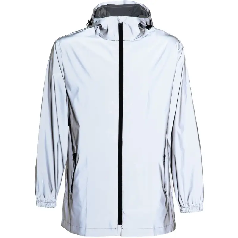 Парка Manifest из светоотражающей ткани, серая, размер XL/XXL