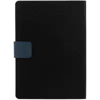 Ежедневник Boom, недатированный, черный с синим Ежедневник Boom, недатированный, черный с синим