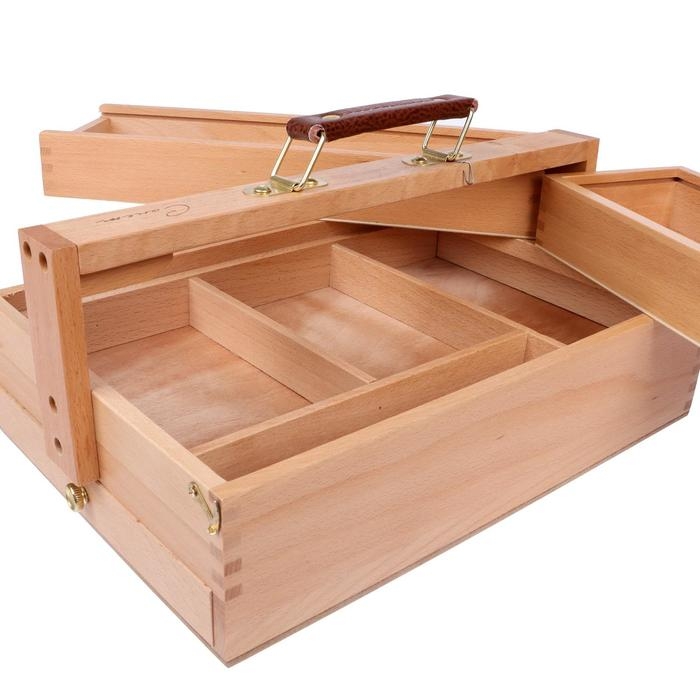 Ящик художника, 360 х 235 х 15 мм, ЗХК Ящик художника, 360 х 235 х 15 мм, ЗХК "Сонет", бук, 1601271-3