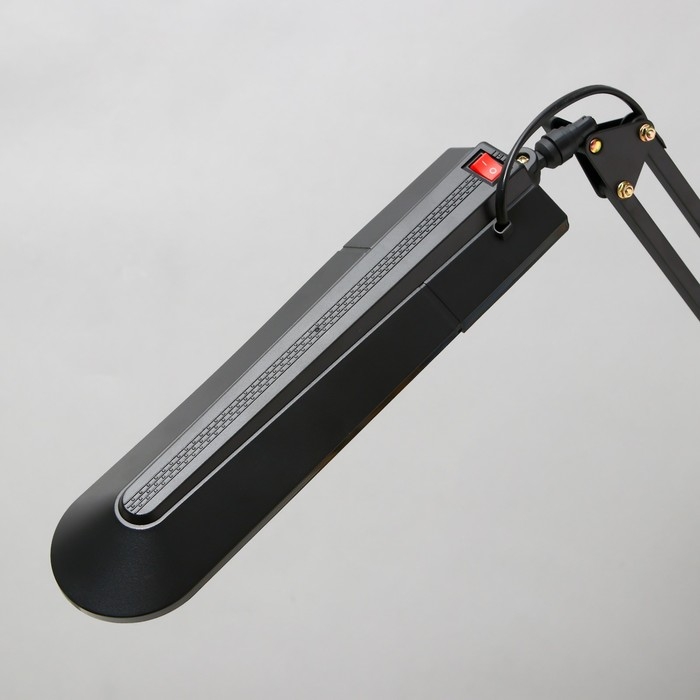 Настольная лампа Настольная лампа "Степ" LED 5Вт 4000К черный 22,5х8х60см RISALUX