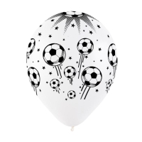 Шар латексный 12" &laquo;Футбольный мяч&raquo;, пастель, набор 100 шт.