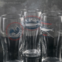 Бокал стеклянный для пива «Тюлип. На рыбалке», 570 мл, рисунок МИКС Бокал стеклянный для пива «Тюлип. На рыбалке», 570 мл, рисунок МИКС