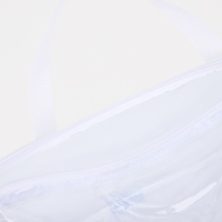 Косметичка на молнии, цвет белый Косметичка на молнии, цвет белый