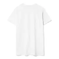 Футболка унисекс T-Bolka 160, белая (белоснежная), размер XL