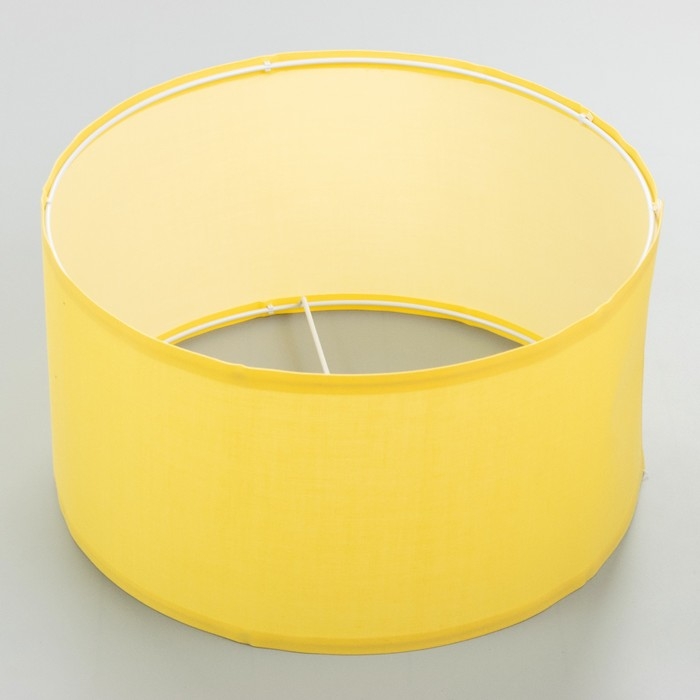 Абажур для торшера Абажур для торшера "Классика" Е27 желтый 40х40х22см