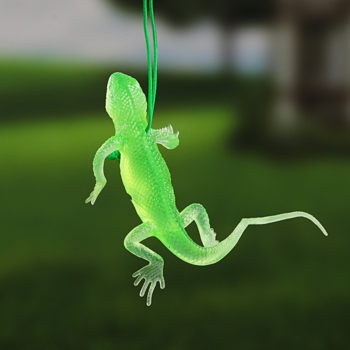 Набор светящихся подвесок Набор светящихся подвесок "Ящерица" 10х4.5см, 10шт (1259049)