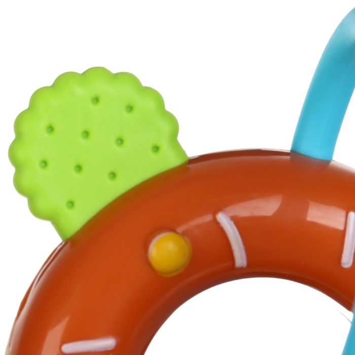 Погремушка &laquo;Сладости: Пончик&raquo;, цвет МИКС, Крошка Я