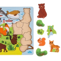 Головоломка &laquo;Животные Евразии&raquo;