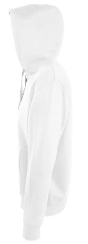 Толстовка мужская на молнии Soul Men 290 с контрастным капюшоном, белый, размер S