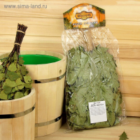 Веник для бани дубовый, 55 см "Элитный" с обмотанной ручкой, объёмный