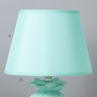 Настольная лампа "Ананас" Е14 40Вт лазурный 22х22х33 см RISALUX Настольная лампа "Ананас" Е14 40Вт лазурный 22х22х33 см RISALUX