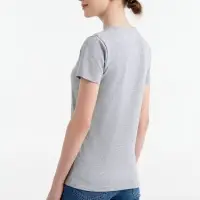 Футболка женская T-bolka Stretch Light Lady, серый меланж, размер XXL