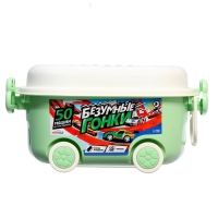 Набор машинок «Безумные гонки», металлические, инерция, игровой коврик, в детском ящике на колёсах с крышкой, 50 шт. Набор машинок «Безумные гонки», металлические, инерция, игровой коврик, в детском ящике на колёсах с крышкой, 50 шт.