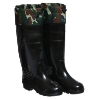 Сапоги мужские С-25М ПВХ, черные, размер 44 Сапоги мужские С-25М ПВХ, черные, размер 44