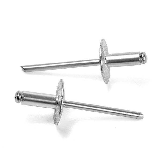 Заклепки вытяжные ТУНДРА krep, алюминий-сталь, увел.борт 14 мм, 4.8х14 мм, 250 шт. Заклепки вытяжные ТУНДРА krep, алюминий-сталь, увел.борт 14 мм, 4.8х14 мм, 250 шт.