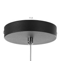 Светильник "Боунд" LED 20Вт 6000К черный 80х100 см Светильник "Боунд" LED 20Вт 6000К черный 80х100 см