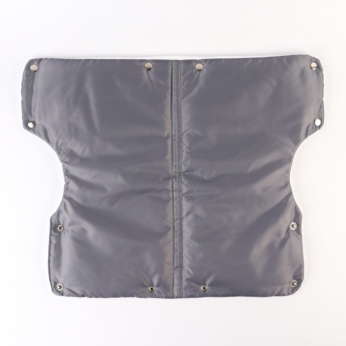 Муфта для рук флисовая, на кнопках, цвет серый Муфта для рук флисовая, на кнопках, цвет серый