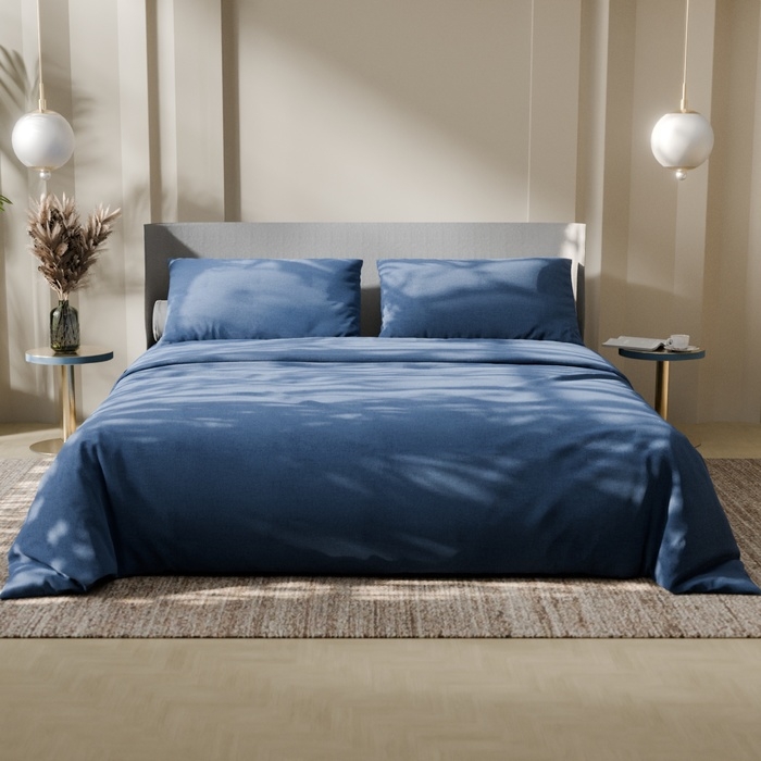 Постельное бельё Этель 1,5 сп &laquo;Вечернее небо&raquo; 143х215, 150х214, 50х70 см-2 шт, 100% хлопок, бязь 125г/м2