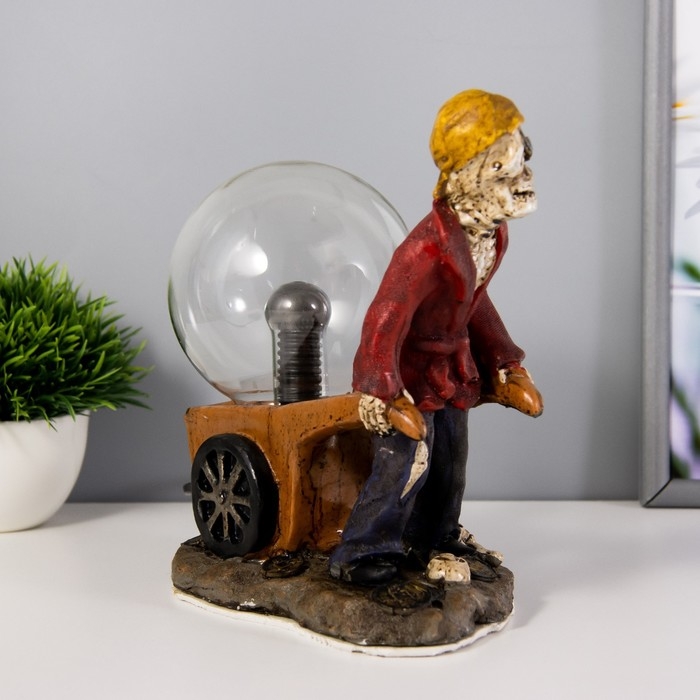 Плазменный шар Плазменный шар "Тачка" цветной 16х11х20 см RISALUX