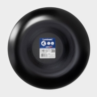 Тарелка десертная Luminarc COTTAGE BLACK, d=19 см, стекло, чёрная Тарелка десертная Luminarc COTTAGE BLACK, d=19 см, стекло, чёрная